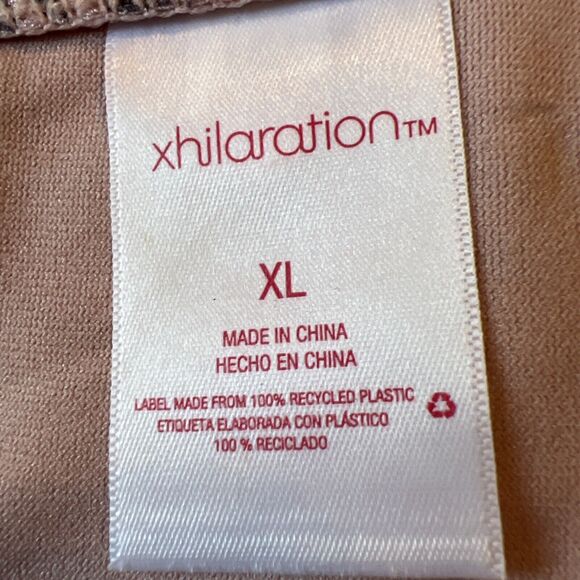 Xhilaration Metallic High Waist Bikini Bottom Animal Print Juniors XL NWT - Picture 4 of 5